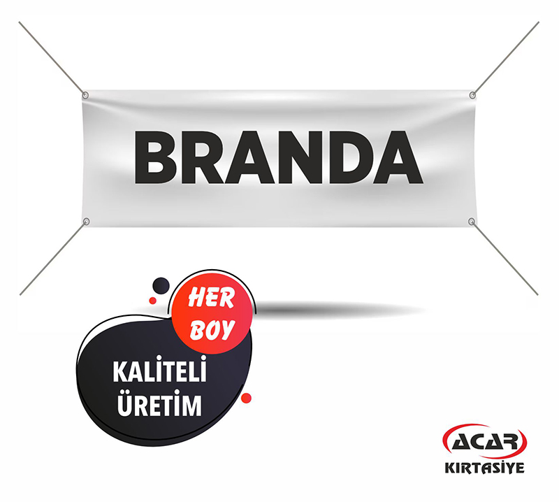 Branda Baskı - Tasarım
