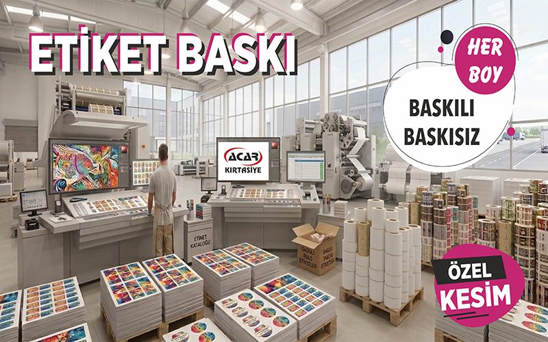 ETİKET BASIMI
